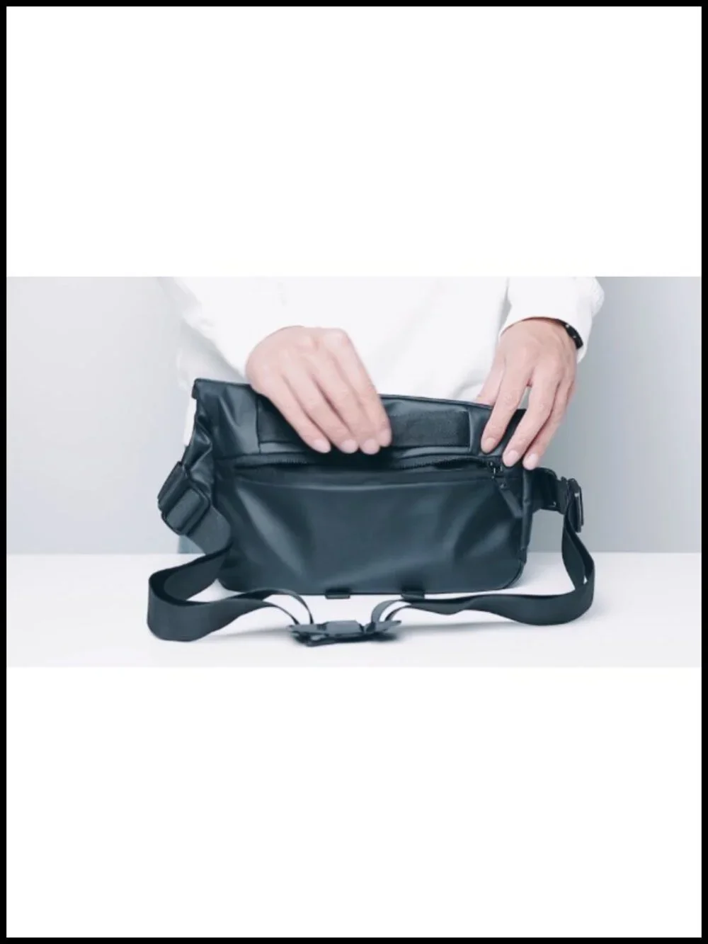 Canvas Sling Backpack Crossbody Bag for Men Casual Daypack Travel